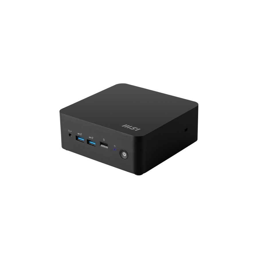 29259-MSI Cubi NUC 1M-033ES Intel Core 7 150U 16 GB DDR5-SDRAM 512 GB SSD Windows 11 Pro Mini PC Negro 29259-MSI Cubi NUC 1M-033ES Intel Core 7 150U 16 GB DDR5-SDRAM 512 GB SSD Windows 11 Pro Mini PC Negro