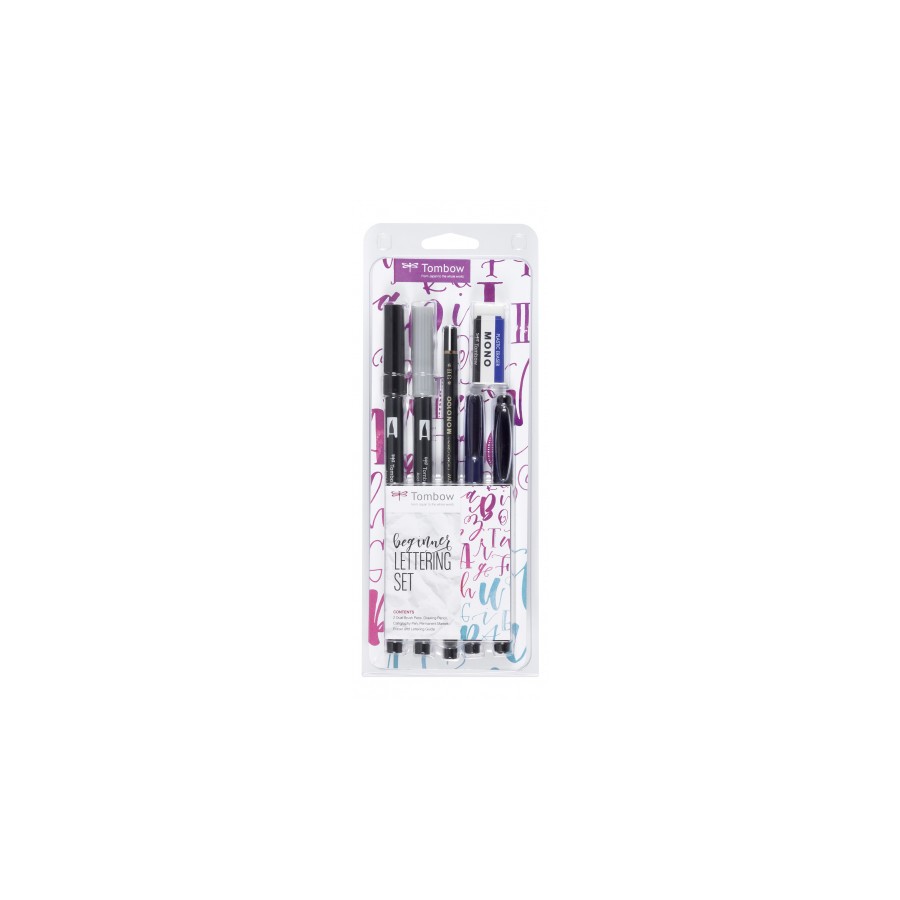29278-SET LETTERING DE CALIGRAFIA MODELO BEGINNER TOMBOW LS-BEG 29278-SET LETTERING DE CALIGRAFIA MODELO BEGINNER TOMBOW LS-BEG