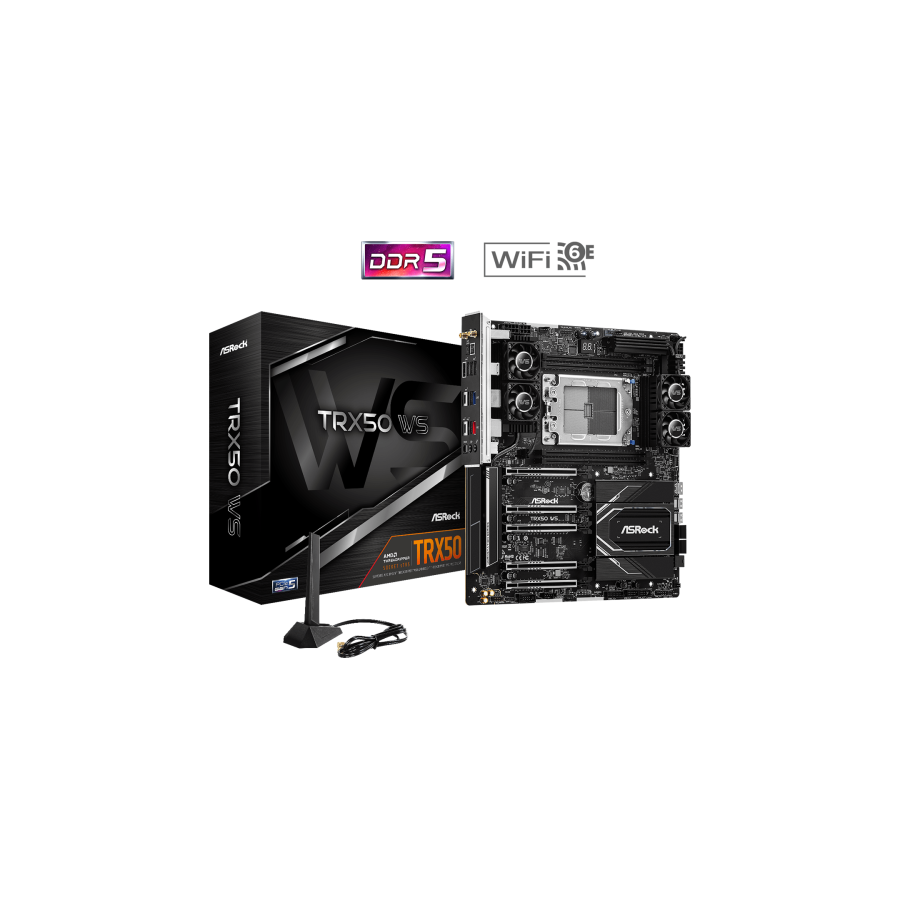 29355-Asrock TRX50 WS AMD TRX50 Socket sTR5 ATX extendida 29355-Asrock TRX50 WS AMD TRX50 Socket sTR5 ATX extendida