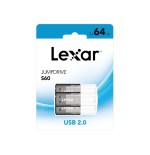 29484-LEXAR JUMPDRIVE S60 USB 2.0 FLASH DRIVE 3 PACK 64GB