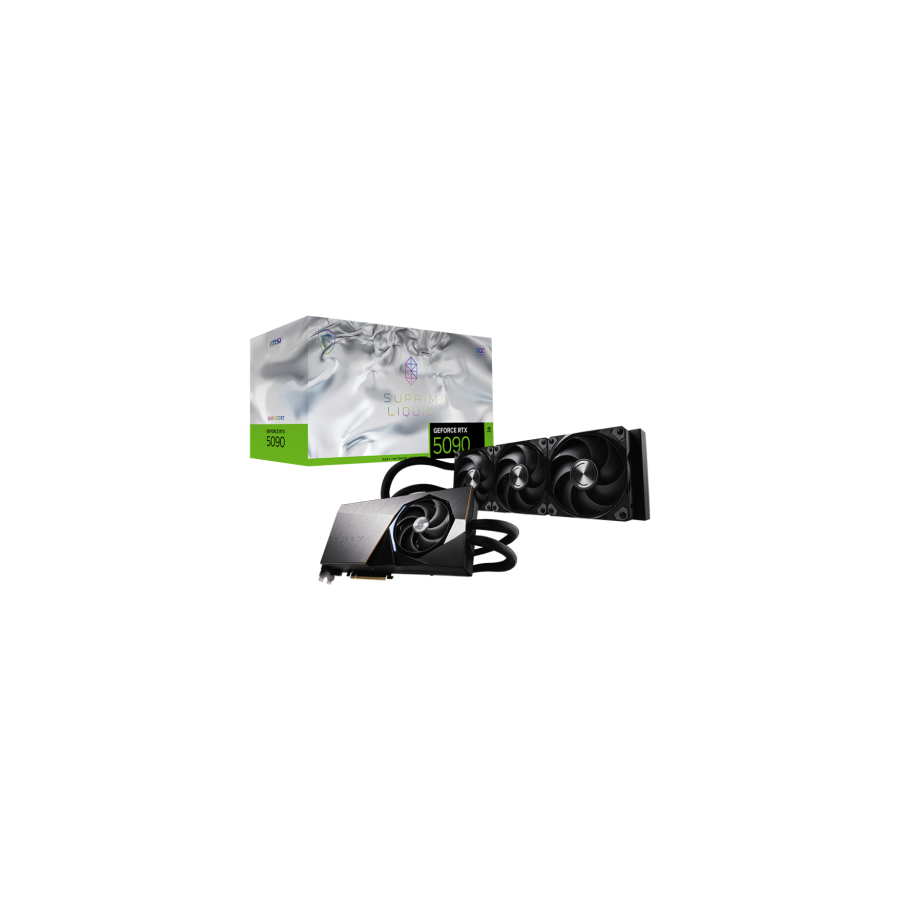 29623-MSI SUPRIM GEFORCE RTX 5090 32G LIQUID SOC tarjeta grafica NVIDIA 32 GB GDDR7