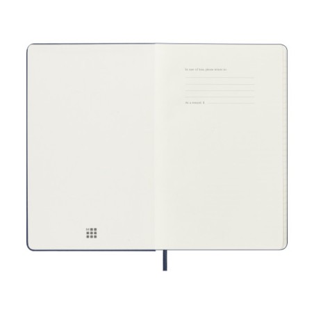 29627-AGENDA 18M 2025-2026 SEMANAL L (13 X 21 CM) AZUL ZAFIRO TAPA DURA MOLESKINE DHB2018WN3Y26