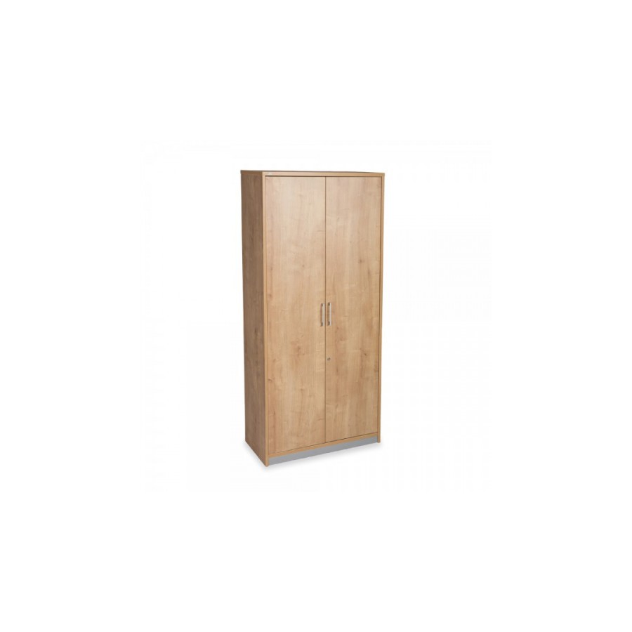 2964-ARMARIO ALTO CON PUERTAS 195X90X45 ESTRUCTURA ROBLE/PUERTAS ROBLE ROCADA 1104AR08V24