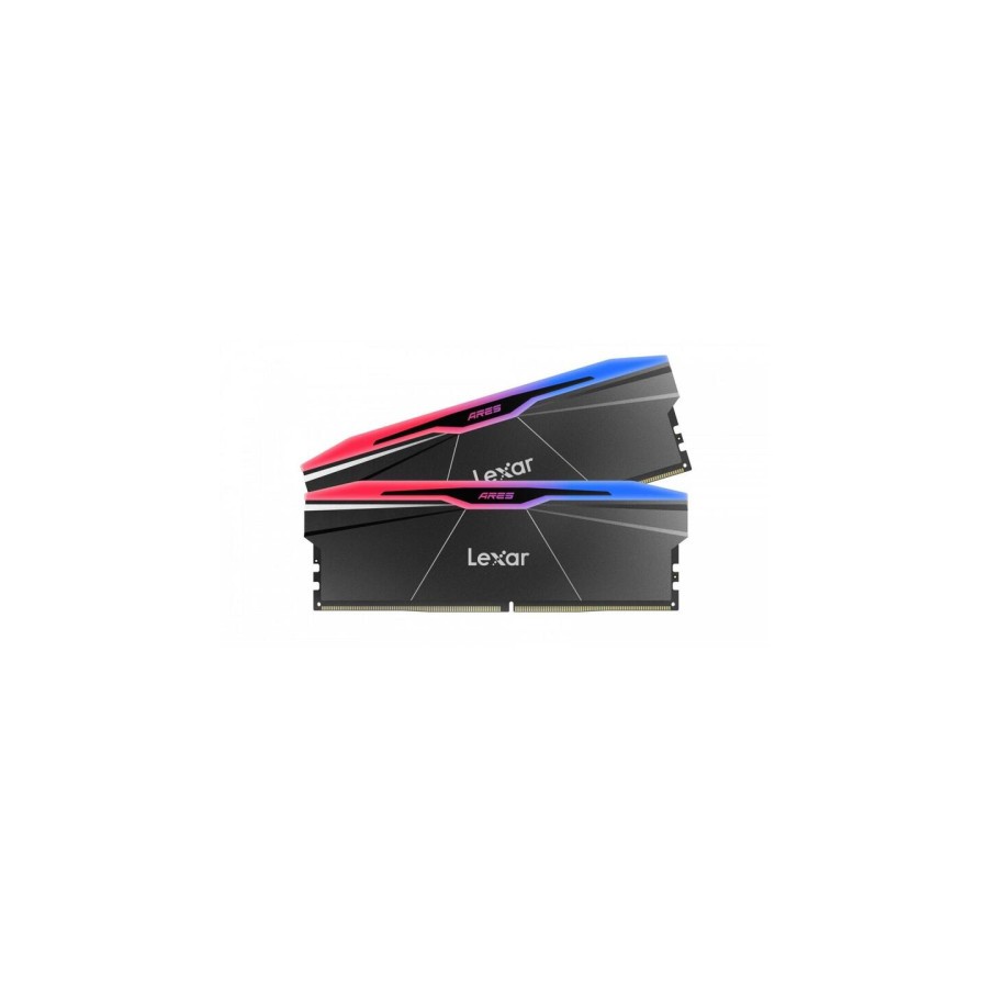 29653-LEXAR MEMORIA ARES 2.0 DDR5 6000 CL30 1.35V MEMORY WITH HEATSINK AND RGB LIGHTING,DUAL PACK, BLACK COLOR 29653-LEXAR MEMORIA ARES 2.0 DDR5 6000 CL30 1.35V MEMORY WITH HEATSINK AND RGB LIGHTING,DUAL PACK, BLACK COLOR