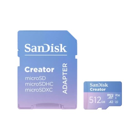 29657-TARJETA SANDISK CREATOR MICROSD 512GB