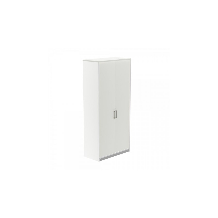 2966-ARMARIO ALTO CON PUERTAS 195X90X45 ESTRUCTURA BLANCA/PUERTAS TOTALES BLANCO ROCADA 1104AW04V24