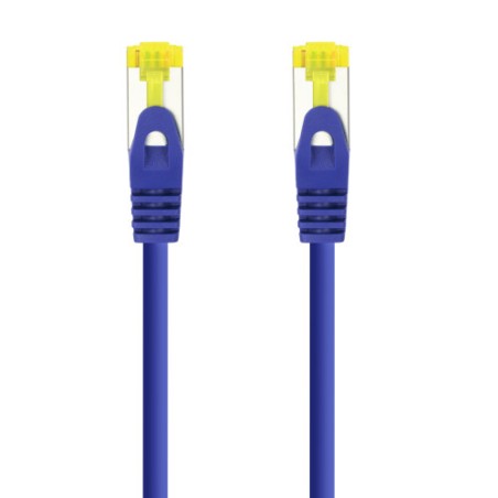29867-Nanocable Cable de red latiguillo RJ45 LSZH Cat.6A SFTP AWG26, Azul, 0.5m