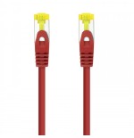 29873-Nanocable Cable de red latiguillo RJ45 LSZH Cat.6A SFTP AWG26, Rojo, 1.0 m