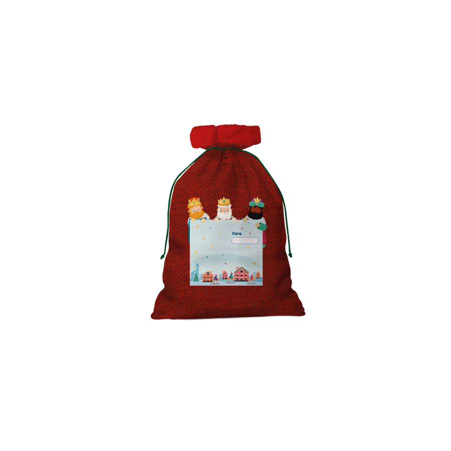 29967-SACO REGALOS REYES MAGOS GRANDE 49X69 CM BISMARK 333594 29967-SACO REGALOS REYES MAGOS GRANDE 49X69 CM BISMARK 333594