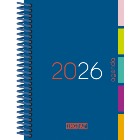 30205-AGENDA 2026 MEDITERRANEO D/P 15x21 COLORES SURTIDOS CASTELLANO INGRAF 356430