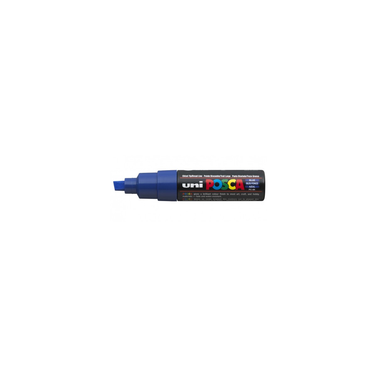 MARCADOR PC 8K POSCA PUNTA B 8MM AZUL UNI BALL 148866000