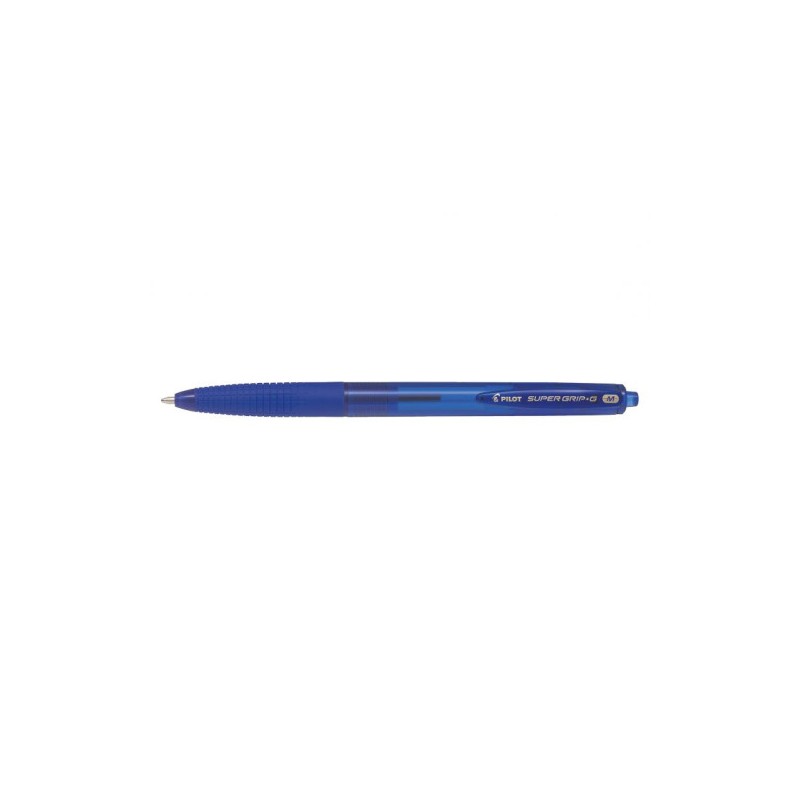 305-Pilot Super Grip G Azul Boligrafo de punta retractil con pulsador Medio 305-Pilot Super Grip G Azul Boligrafo de punta retractil con pulsador Medio