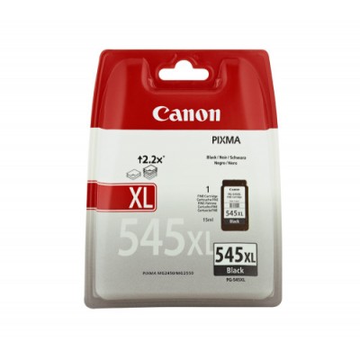 CANON CARTUCHO TINTA NEGRO PIXMA PG 545XL MG2250 2255 25500 BLISTER Y ALARMA