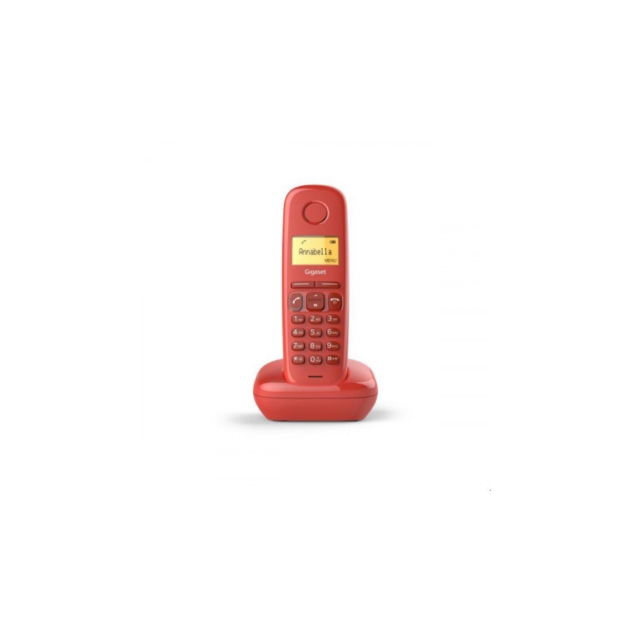 30597-Gigaset A170 Telefono DECT Rojo 30597-Gigaset A170 Telefono DECT Rojo