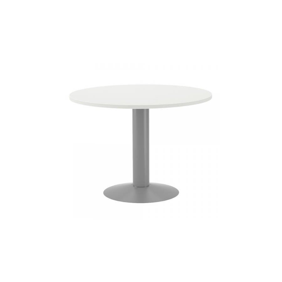 3073-MESA DE REUNIONES REDONDA 100CM DE DIAMETRO. ALTURA 72CM. COLOR: PATA METALICA GRIS / TABLERO BLANCO ROCADA 3005AT0 3073-MESA DE REUNIONES REDONDA 100CM DE DIAMETRO. ALTURA 72CM. COLOR: PATA METALICA GRIS / TABLERO BLANCO ROCADA 3005AT0