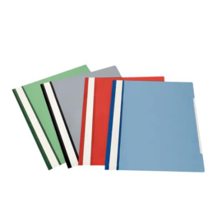 30744-CAJA 50 DOSSIERS FASTENER MECANISMO METALICO A4 ROJO ESSELTE 12602