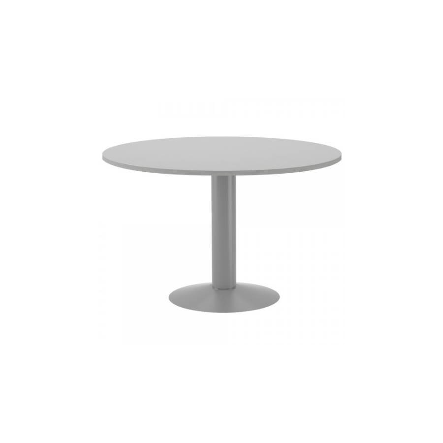 3084-MESA DE REUNIONES REDONDA 120CM DE DIAMETRO. ALTURA 72CM. COLOR: PATA METALICA GRIS / TABLERO GRIS ROCADA 3006AT02 3084-MESA DE REUNIONES REDONDA 120CM DE DIAMETRO. ALTURA 72CM. COLOR: PATA METALICA GRIS / TABLERO GRIS ROCADA 3006AT02