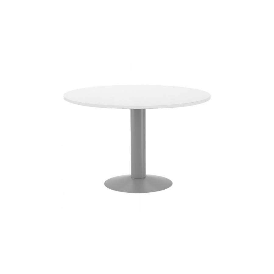 3085-MESA DE REUNIONES REDONDA 120CM DE DIAMETRO. ALTURA 72CM. COLOR: PATA METALICA GRIS / TABLERO BLANCO ROCADA 3006AT0 3085-MESA DE REUNIONES REDONDA 120CM DE DIAMETRO. ALTURA 72CM. COLOR: PATA METALICA GRIS / TABLERO BLANCO ROCADA 3006AT0