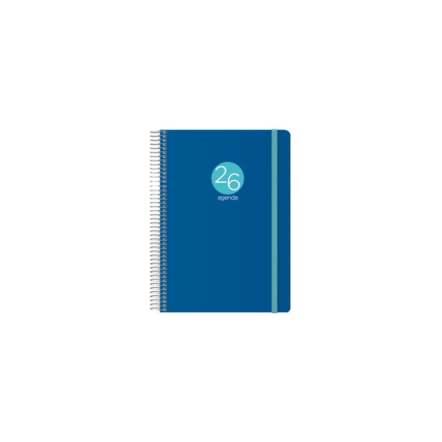 30860-AGENDA 2026 MEMPHIS ESPIRAL DIA PAGINA 15 X 21 CM. MODELO AZUL DOHE 12746 - 26 30860-AGENDA 2026 MEMPHIS ESPIRAL DIA PAGINA 15 X 21 CM. MODELO AZUL DOHE 12746 - 26