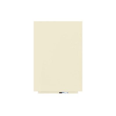 PIZARRA SIN MARCO SKINWHITEBOARD COLOR BLANCO PERLA ESCALA DE AMARILLOS MEDIDA 75X115CM MAGNeTICA MODULAR ROCADA 6420R 1013