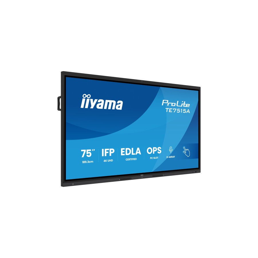 31033-PANTALLA INTERACTIVA 75" EDLA, ANDROID 14, 16/128GB UHD IPS, MM 2X 20W  + 20W SUBWR, 2X HDMI, DP , 1X USB-C,  550C 31033-PANTALLA INTERACTIVA 75" EDLA, ANDROID 14, 16/128GB UHD IPS, MM 2X 20W  + 20W SUBWR, 2X HDMI, DP , 1X USB-C,  550C