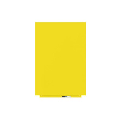 PIZARRA SIN MARCO SKINWHITEBOARD COLOR AMARILLO TRaFICO ESCALA DE AMARILLOS MEDIDA 75X115CM MAGNeTICA MODULAR ROCADA 6420R 1023