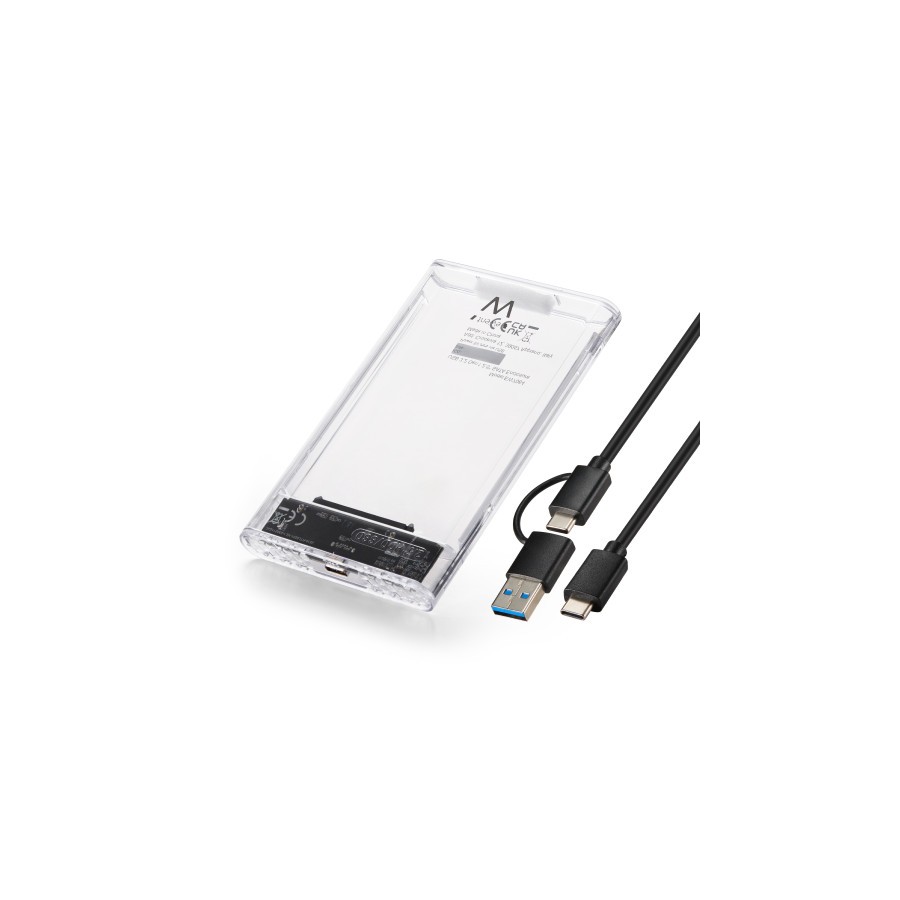 31057-Ewent EW7064 caja para disco duro externo Caja externa para unidad de estado solido (SSD) Transparente 2.5" 31057-Ewent EW7064 caja para disco duro externo Caja externa para unidad de estado solido (SSD) Transparente 2.5"