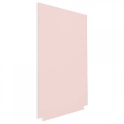 PIZARRA SIN MARCO SKINWHITEBOARD COLOR ROSA MEDIDA 75X115CM MAGNeTICA MODULAR ROCADA 6420R 490