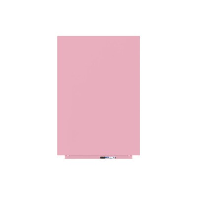 PIZARRA SIN MARCO SKINWHITEBOARD COLOR ROSA CLARO ESCALA DE ROJOS MEDIDA 75X115CM MAGNeTICA MODULAR ROCADA 6420R 3015