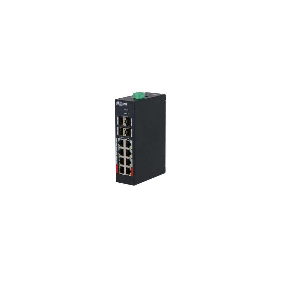 31134-(DH-HS4412-8ET-96) DAHUA SWITCH INDUSTRIAL MANAGED 8 PUERTOS POE 10/100 MBPS + 4 SFP 1000 MBPS UPLINK 31134-(DH-HS4412-8ET-96) DAHUA SWITCH INDUSTRIAL MANAGED 8 PUERTOS POE 10/100 MBPS + 4 SFP 1000 MBPS UPLINK