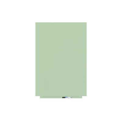 PIZARRA SIN MARCO SKINWHITEBOARD COLOR VERDE BLANCO ESCALA DE VERDES MEDIDA 75X115CM MAGNeTICA MODULAR ROCADA 6420R 6019