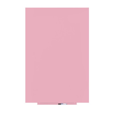 PIZARRA SIN MARCO SKINWHITEBOARD COLOR ROSA CLARO ESCALA DE ROJOS MEDIDA 100X150CM MAGNeTICA MODULAR ROCADA 6421R 3015