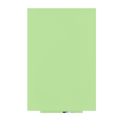 PIZARRA SIN MARCO SKINWHITEBOARD COLOR VERDE PaLIDO ESCALA DE VERDES MEDIDA 100X150CM MAGNeTICA MODULAR ROCADA 6421R 230