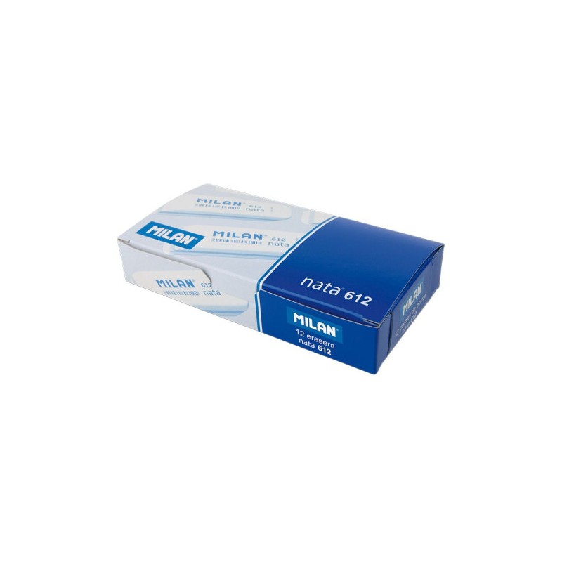 3143-Milan CPM612 goma Plastico Blanco 12 pieza(s)