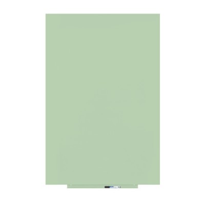 PIZARRA SIN MARCO SKINWHITEBOARD COLOR VERDE BLANCO ESCALA DE VERDES MEDIDA 100X150CM MAGNeTICA MODULAR ROCADA 6421R 6019