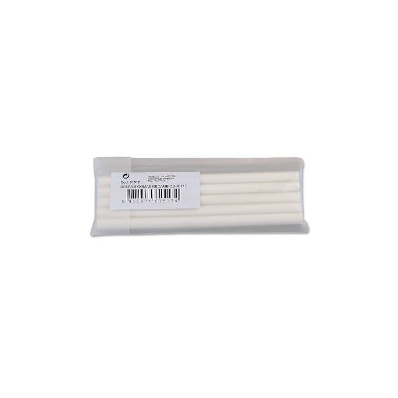 3146-BOLSA 5 RECAMBIOS GOMAS JET ERASER MILAN 81517 3146-BOLSA 5 RECAMBIOS GOMAS JET ERASER MILAN 81517