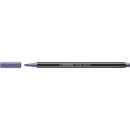 3186-ESTUCHE 8 UNIDADES ROTULADOR PEN 68 COLORES METALLIC PUNTA 1,4 MM STABILO 6808/8-11