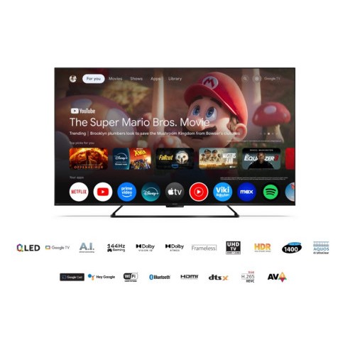 31900-SHARP 65HR7265E GOOGLE TV 65"