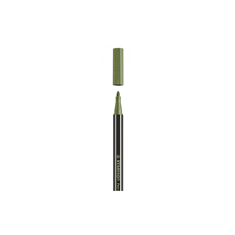 3192-ROTULADOR PUNTA 1,4 MM PEN 68 METALLIC VERDE HOJA STABILO 68/843 3192-ROTULADOR PUNTA 1,4 MM PEN 68 METALLIC VERDE HOJA STABILO 68/843