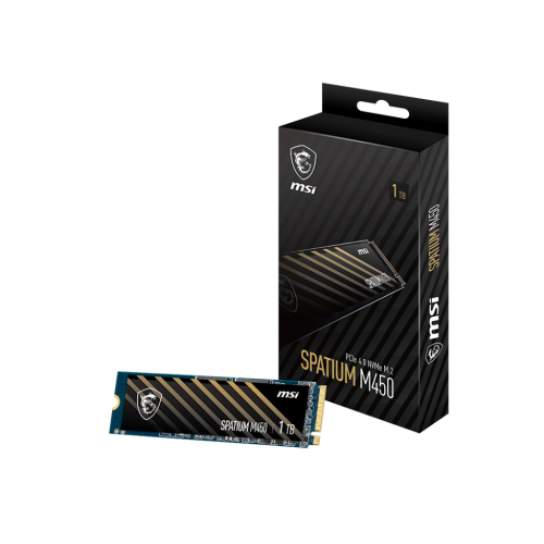32001-MSI SPATIUM M450 PCIe 4.0 NVMe M.2 1TB PCI Express 4.0 3D NAND
