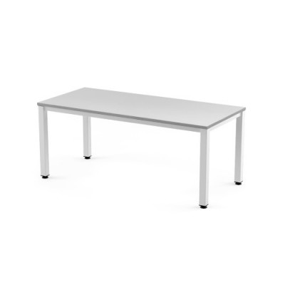 MESA DE OFICINA SERIE EXECUTIVE 160X80 BLANCO GRIS ROCADA 2002AM02