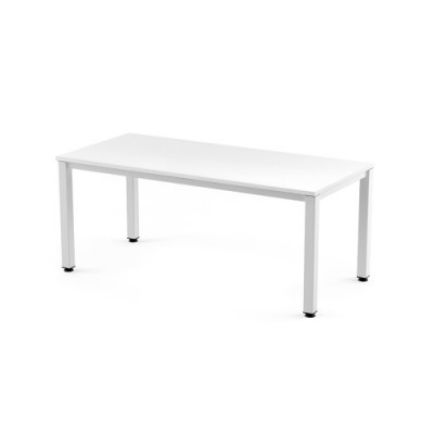 MESA DE OFICINA SERIE EXECUTIVE 160X80 BLANCO BLANCO ROCADA 2002AM04