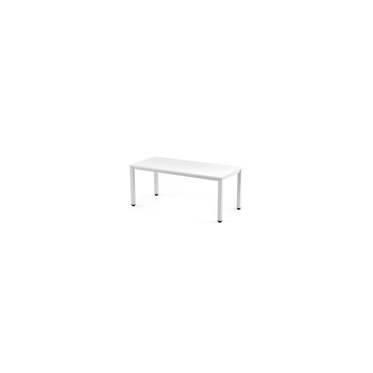 MESA DE OFICINA SERIE EXECUTIVE 160X80 BLANCO BLANCO ROCADA 2002AM04