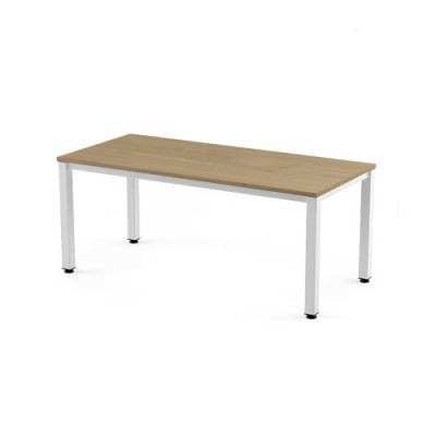 MESA DE OFICINA SERIE EXECUTIVE 160X80 BLANCO ROBLE ROCADA 2002AM08