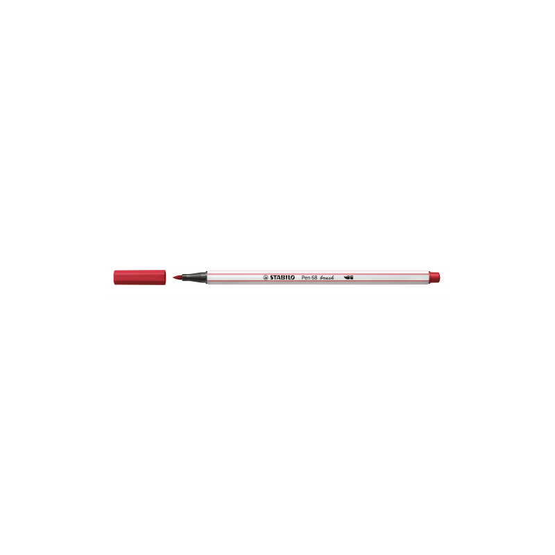 3204-ROTULADOR PUNTA FIBRA PINCEL PEN 68 BRUSH ROJO OSCURO STABILO 568/50 3204-ROTULADOR PUNTA FIBRA PINCEL PEN 68 BRUSH ROJO OSCURO STABILO 568/50