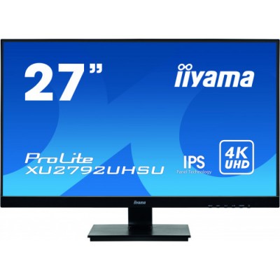 iiyama ProLite XU2792UHSU B1 LED display 686 cm 27 3840 x 2160 Pixeles 4K Ultra HD Negro