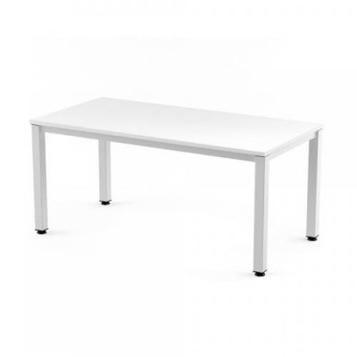 MESA DE OFICINA SERIE EXECUTIVE 120X80 BLANCO BLANCO ROCADA 2006AM04