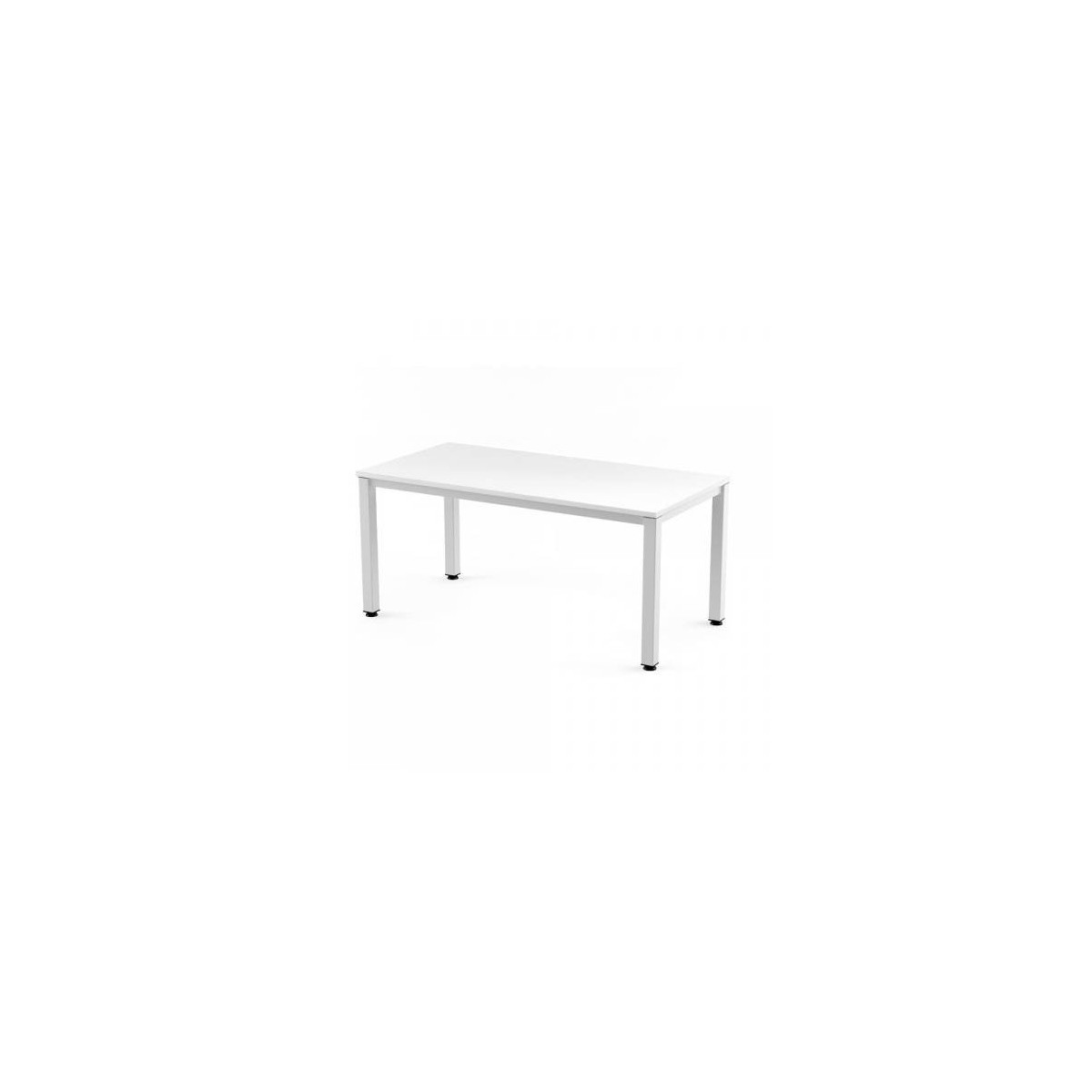 MESA DE OFICINA SERIE EXECUTIVE 120X80 BLANCO BLANCO ROCADA 2006AM04