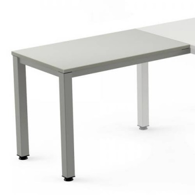 ALA PARA MESA SERIE EXECUTIVE 100X60 GRIS GRIS ROCADA 2107AD02