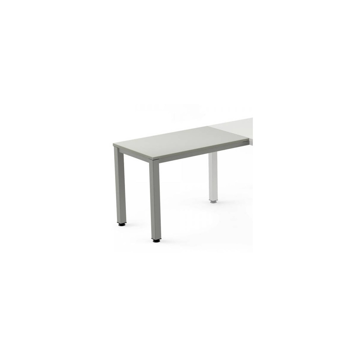 ALA PARA MESA SERIE EXECUTIVE 100X60 GRIS GRIS ROCADA 2107AD02